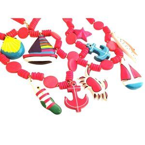 Whimsical Vintage Jewelry Novelty Nautical Necklace